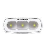 Lumishore ECLIPSE 4" Flood Light - White Housing