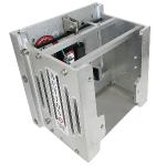 Bob's Machine 10" Setback Action Series Hydraulic Jack Plate - Silver