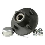 C.E. Smith Hub Kit 4x4" 1" Straight Spindle & 1.25" Seal ID