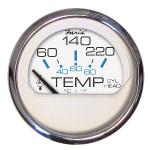 Faria Chesapeake White SS 2" Cylinder Head Temperature Gauge (60-220°F) 