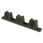 Springfield ABS Plastic Rod Holder - 3 Rod - Pair w/Bungee