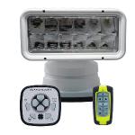 ACR RCL-200 White Wireless LED Searchlight w/URP-103 Wired Point Pad & URH-103 Wireless Handheld Remote