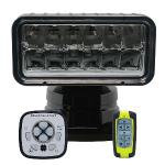 ACR RCL-200 Black Wireless LED Searchlight w/URP-103 Wired Point Pad & URH-103 Wireless Handheld Remote