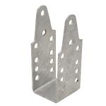 C.E. Smith Strap Bent Channel Upright Short Galvanized Bracket - 9"