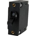 Egis A Series Black Toggle Panel Mount Circuit Breaker - Single Pole 8A