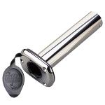 Sea-Dog Stainless Steel Flush Mount Rod Holder w/Cap - 90°