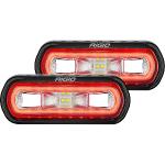 RIGID Industries SR-L Series Surface Mount Spreader Light - Black Housing - Red Halo