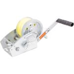 Load Rite Two-Speed Trailer Winch - 3200lbs - 25' Yellow Heavy Duty Strap