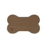 SeaDek Dog Bowl Mat - Cappuccino/Black - Medium - 12.5" x 24"