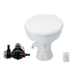 Johnson Pump AquaT Toilet Silent Electric &ndash; Comfort - 24V w/Pump