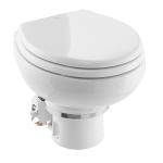 Dometic™ MasterFlush 7120 White Electric Macerating Toilet w/Orbit Base - Freshwater - 24V