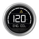 Veratron VL Digital 52 w/Round Chrome Bezel
