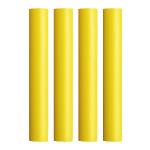 Pacer Battery Cable Heat Shrink Tubing - 3/4" x 12" - Yellow (4-Pieces)