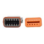 Bluewater 12 Position Female Deutsch Connector w/Wedge Lock