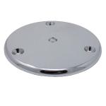 TACO Round Pad 3-Hole Mill Finish - 4-1/2"