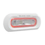 Black Oak Low Pro™ Marine Spreader Light - Flush Mount - White Housing - Red LED