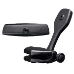PTM Watersports Mirror/Bracket Kit w/VR-140 PRO Mirror & ZXR-361 (Black)