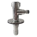 Flushmaster Quarter Turn Quick Connect Water Spigot - 90-Degree