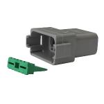 Pacer Deutsch DT Receptacle & Wedge Lock Kit - 12 Position - 5 Pack